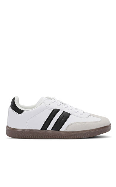 Slazenger ITALY I Erkek  Beyaz / Siyah Günlük Spor Ayakkabısı