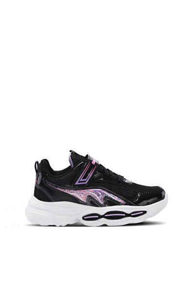 Slazenger NOBLE I Kız Çocuk Sneaker Ayakkabı Siyah