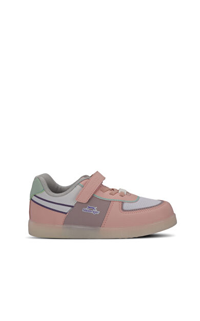 Slazenger PERLE Kız Çocuk Sneaker Ayakkabı Beyaz / Pembe SA15LF012K-061