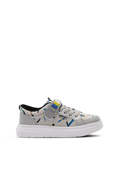 Slazenger NUMANCIA Erkek Çocuk Sneaker Ayakkabı Gri / Siyah