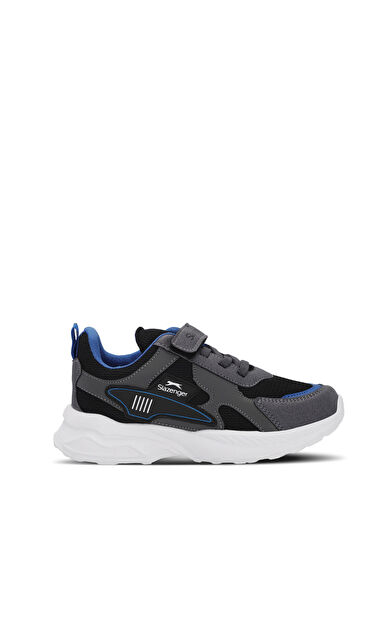 Slazenger KEMBA  Sneaker Ayakkabı Siyah / Koyu Gri SA15LP005-518