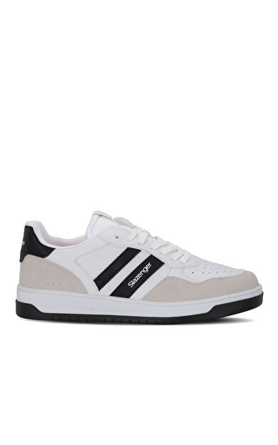 Slazenger FLARE I Erkek  Beyaz / Siyah Günlük Spor Ayakkabısı