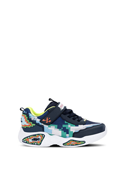 Slazenger NINJA   Navy / Green Günlük Spor Ayakkabısı