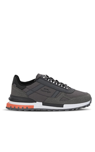 Slazenger SKATE Erkek  Koyu Gri Koşu &amp; Yürüyüş Spor Ayakkabısı