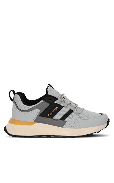 Slazenger FALCON I Erkek  Gri Koşu & Yürüyüş Spor Ayakkabısı