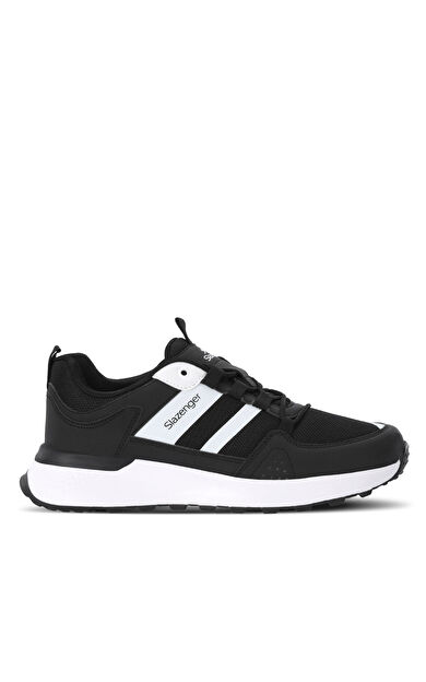 Slazenger FALCON I Erkek  Siyah / Beyaz Koşu & Yürüyüş Spor Ayakkabısı