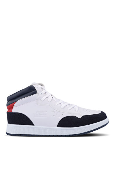 Slazenger PACE Sneaker Erkek Ayakkabı Beyaz / Lacivert Beyaz / Lacivert
