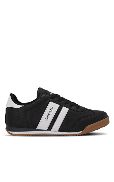 Slazenger OLEG Sneaker Kadın Ayakkabı Siyah / Beyaz Siyah / Beyaz