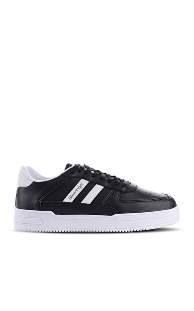 Slazenger CAMP Sneaker Kadın Ayakkabı Siyah / Beyaz Siyah / Beyaz