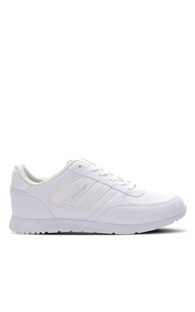 Slazenger EASTERN I Sneaker Erkek Ayakkabı Beyaz Beyaz SA23LE032-000