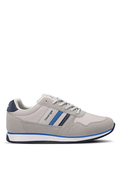 Slazenger ORIGIN I Sneaker Erkek Ayakkabı Gri / Saks Mavi Gri / Saks Mavi