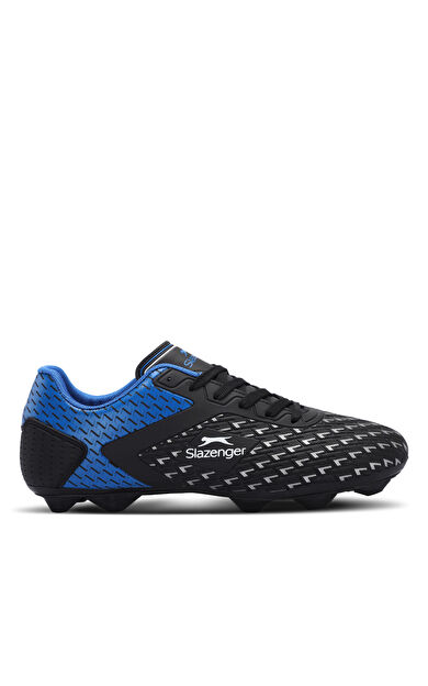 Slazenger CYCLE I Erkek Futbol Ayakkabı Siyah / Mavi SA24FE010-504