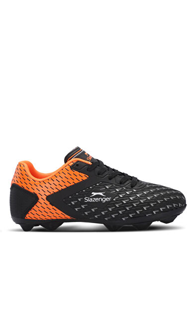 Slazenger CYCLE I Erkek Futbol Ayakkabı Siyah / Turuncu SA24FE010-508