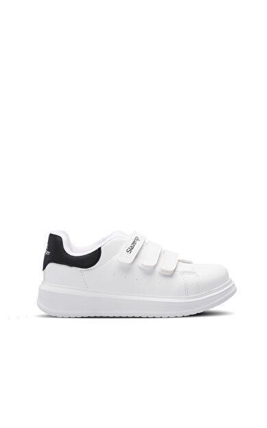 Slazenger LOVE I Unisex Çocuk Sneaker Ayakkabı Beyaz / Siyah SA24LF074-005