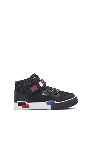 Slazenger NORTH  Sneaker Ayakkabı Siyah / Beyaz SA24LP018-510