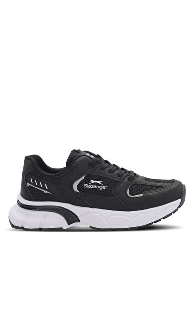 Slazenger ZEX Erkek Sneaker Ayakkabı Siyah / Beyaz SA24RE013-510