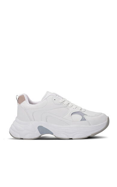 Slazenger ZUSA Kadın Sneaker Ayakkabı Beyaz / Pembe