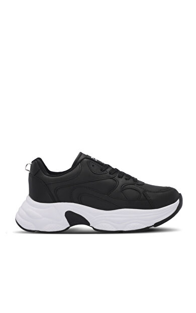 Slazenger ZUSA Kadın Sneaker Ayakkabı Siyah / Beyaz SA24RK020-510