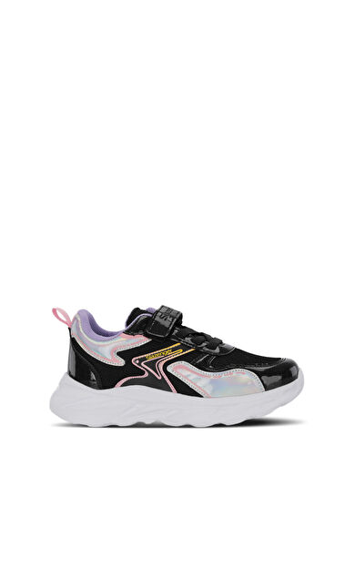 Slazenger KAROLIS   Siyah / Mor Günlük Spor Ayakkabısı