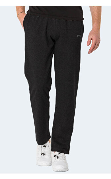 Slazenger OTEKS Büyük Beden Erkek Eşofman Altı Siyah Siyah