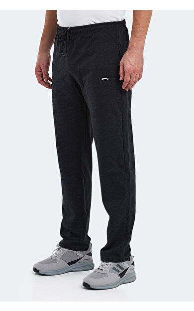 Slazenger KOZA Erkek Eşofman Altı Koyu Gri Koyu Gri