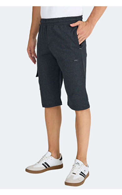 Slazenger NECK I Erkek Şort Koyu Gri