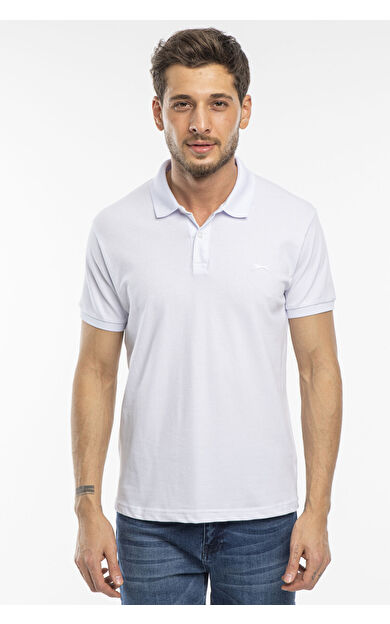 Slazenger SALVATOR Erkek Tişört Beyaz