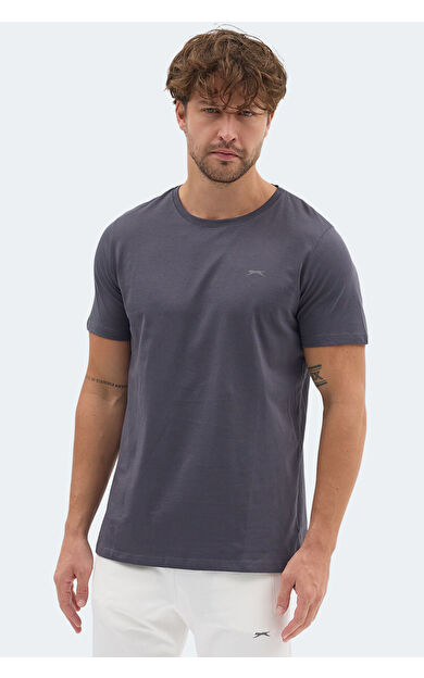 Slazenger SANDER KTN Erkek Tişört Antrasit
