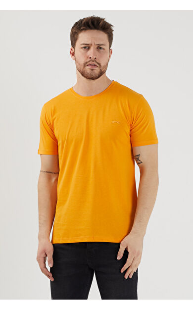 Slazenger SANDER I Erkek T-Shirt Turuncu Turuncu