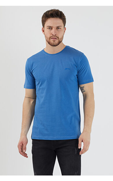 Slazenger SANDER I Erkek T-Shirt Indigo Indigo