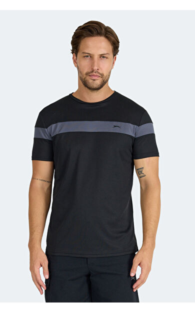 Slazenger RAMIRO Erkek Tişört Siyah