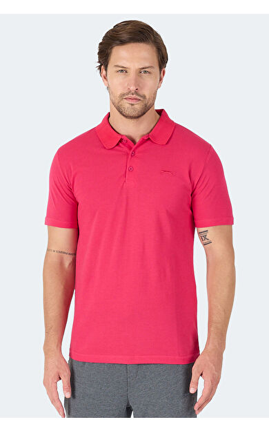 Slazenger SOHO Erkek T-Shirt Fuşya Fuşya