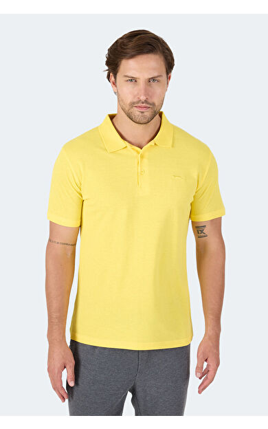 Slazenger SOHO Erkek T-Shirt Sarı Sarı