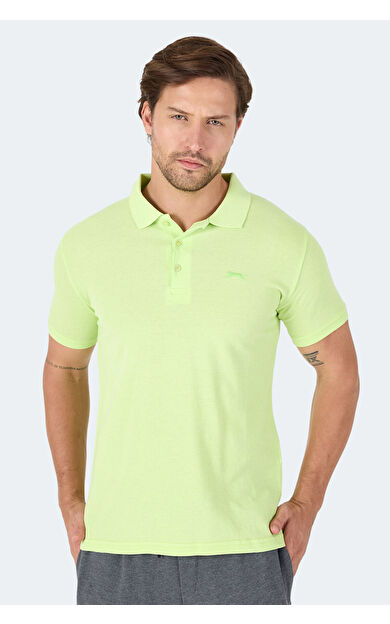 Slazenger SOHO Erkek T-Shirt Açık Yeşil Açık Yeşil