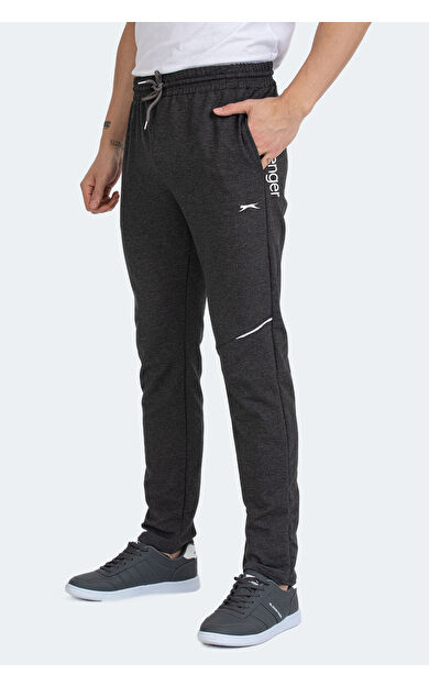 Slazenger PAPA Erkek Eşofman Altı Koyu Gri Koyu Gri