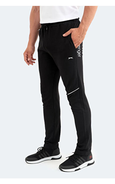 Slazenger PAPA Erkek Eşofman Altı Siyah Siyah