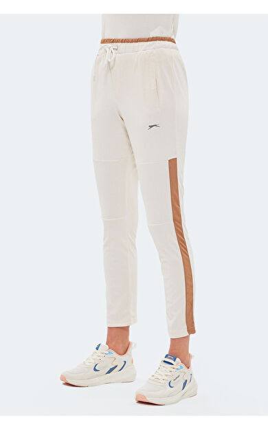 Slazenger OXFORD Kadın Eşofman Altı Ekru Ekru