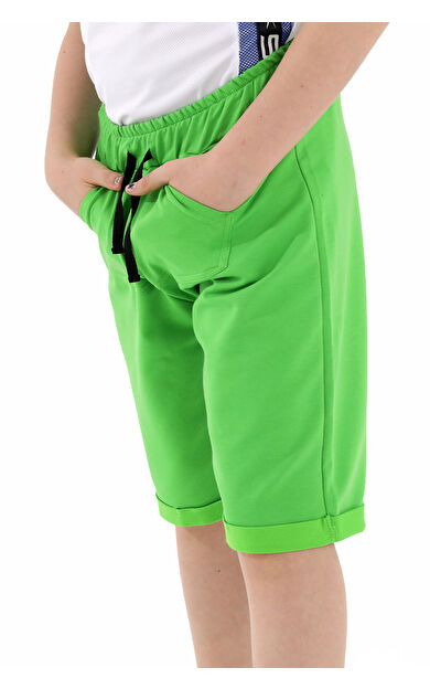 Slazenger PAGE Erkek Çocuk Şort Sarı Sarı