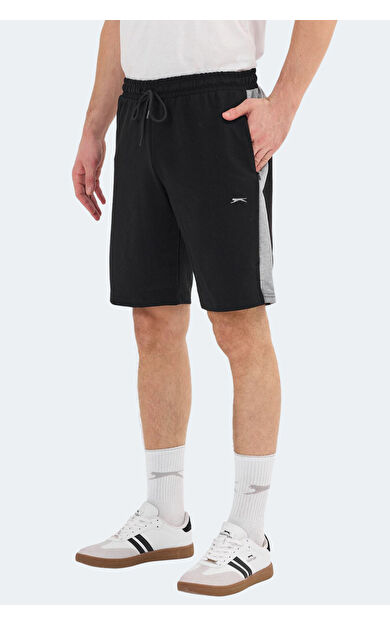 Slazenger RICKEY Erkek Şort Siyah Siyah