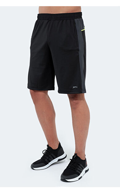 Slazenger RAGUEL Erkek Şort Siyah Siyah