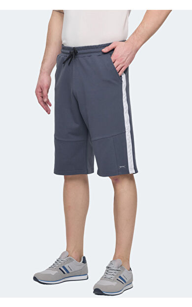 Slazenger POLONA I Erkek Şort Koyu Gri Koyu Gri