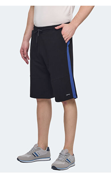 Slazenger POLONA I Erkek Şort Siyah Siyah