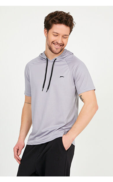 Slazenger RAGNA Erkek T-Shirt Gri Gri