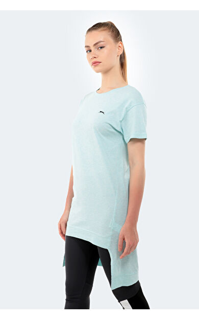Slazenger MINATO Kadın T-Shirt Yeşil Yeşil