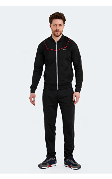 Slazenger ROOSEVELT Erkek Eşofman Takım Siyah Siyah