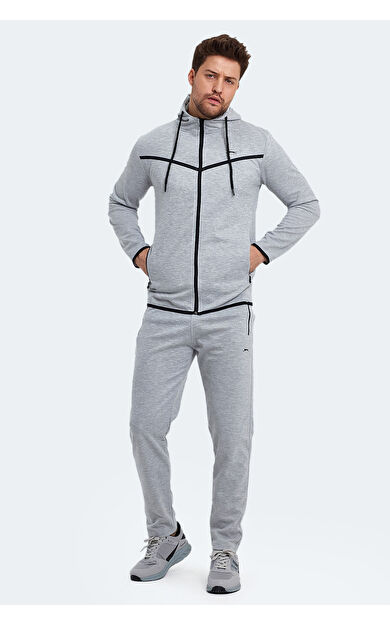 Slazenger ORKA Erkek Eşofman Takım Gri Gri