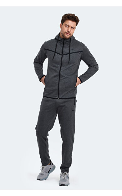 Slazenger ORKA Erkek Eşofman Takım Antrasit Antrasit