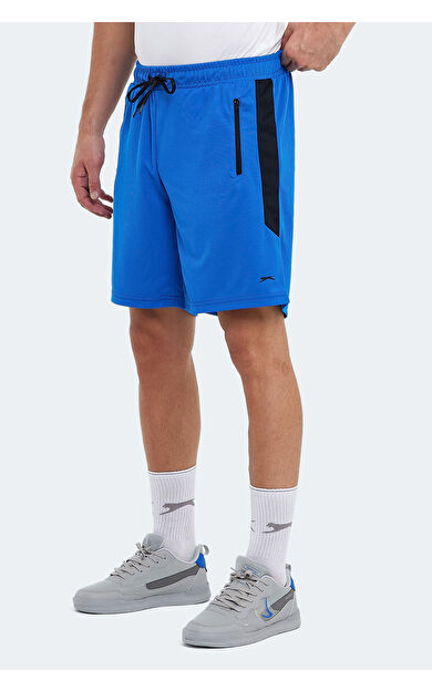 Slazenger RAKESH Erkek Şort Saks Mavi Saks Mavi