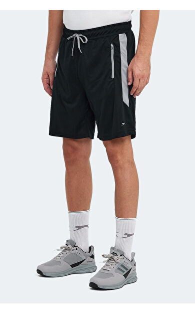 Slazenger RAKESH Erkek Şort Siyah Siyah