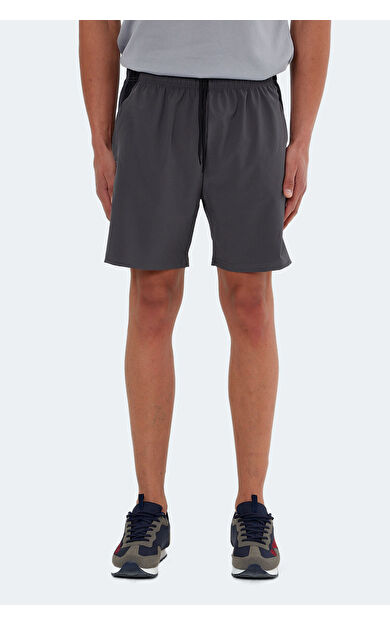 Slazenger RANDI Erkek Şort Koyu Gri Koyu Gri